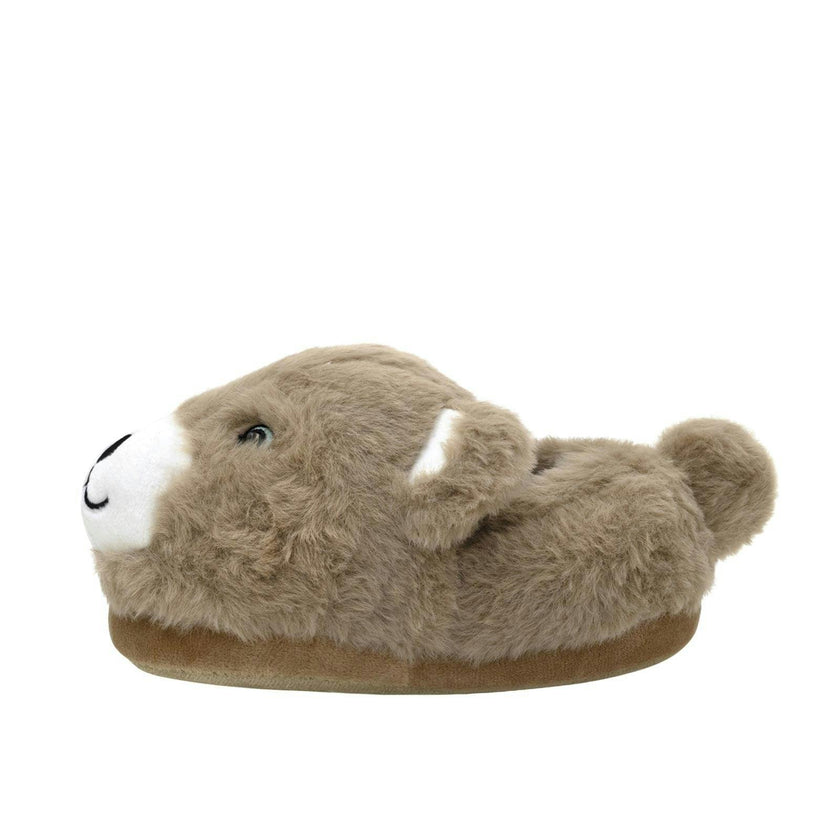 Cuddles Tan Light Up Slipper