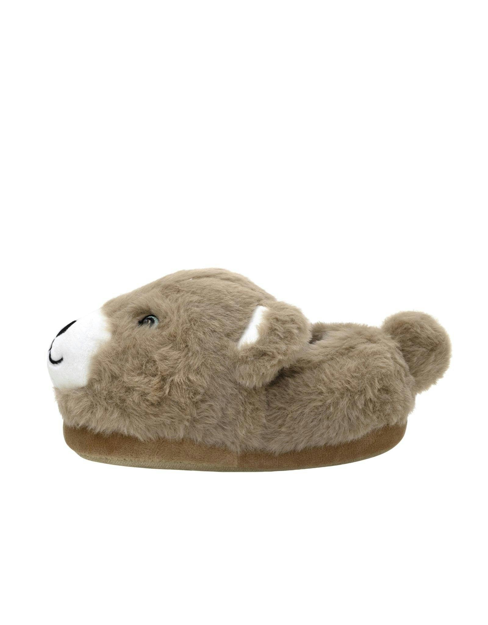 Cuddles Tan Light Up Slipper