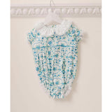 Nicky Hilton x La Coqueta Blue Bow Floral Lily-Grace Baby Girl Romper