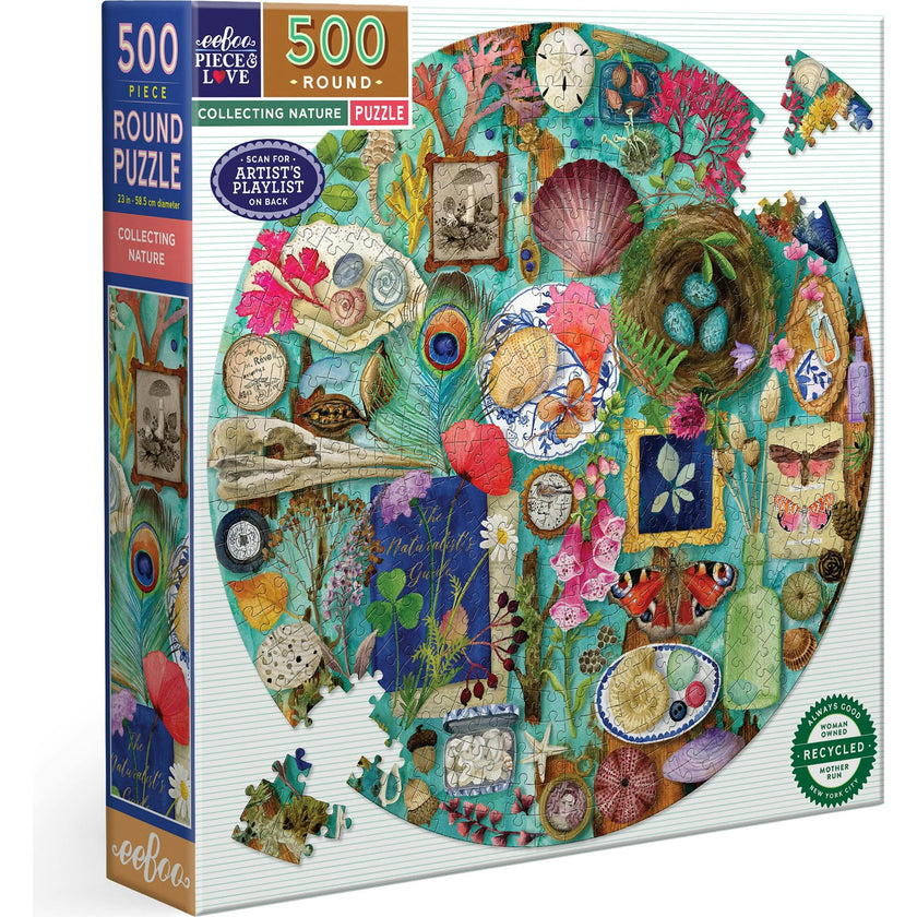 Piece&Love: Collecting Nature - 500 pc Puzzle