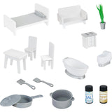 Wonderland Ariel 2-In-1 Dollhouse/Play Kitchen Playset