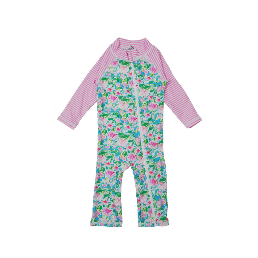 UPF 50+ Long Surf Swimsuit - Two Way Zipper