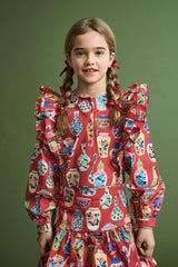 PORCELAIN SHIRT RED