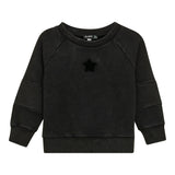 Distressed French Fleece Sweatshirt