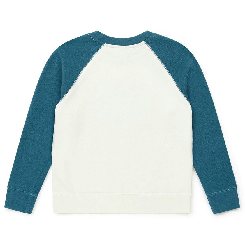 BONTON Logo Baseball Ringer Sweatshirt