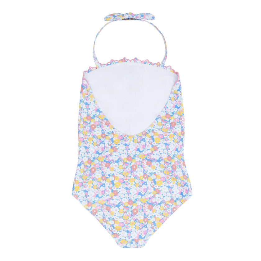 girls jasmine blossom halter one piece