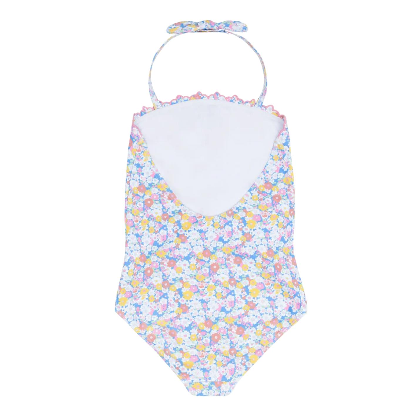 girls jasmine blossom halter one piece