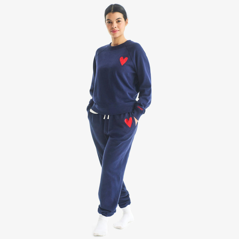 Clearance women's fit 24/7 heart sweatpant (ankle length)