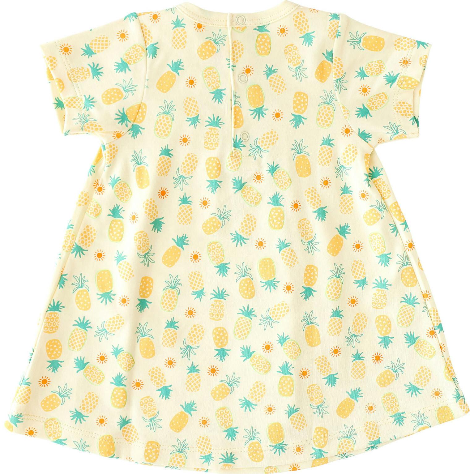 Pineapple Print Swing Dress