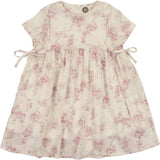 Ribbon Tie Short Sleeve Dress