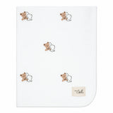 Bear & Bunny Print Blanket