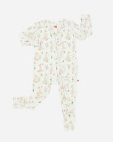 Bamboo LS Zipper Romper