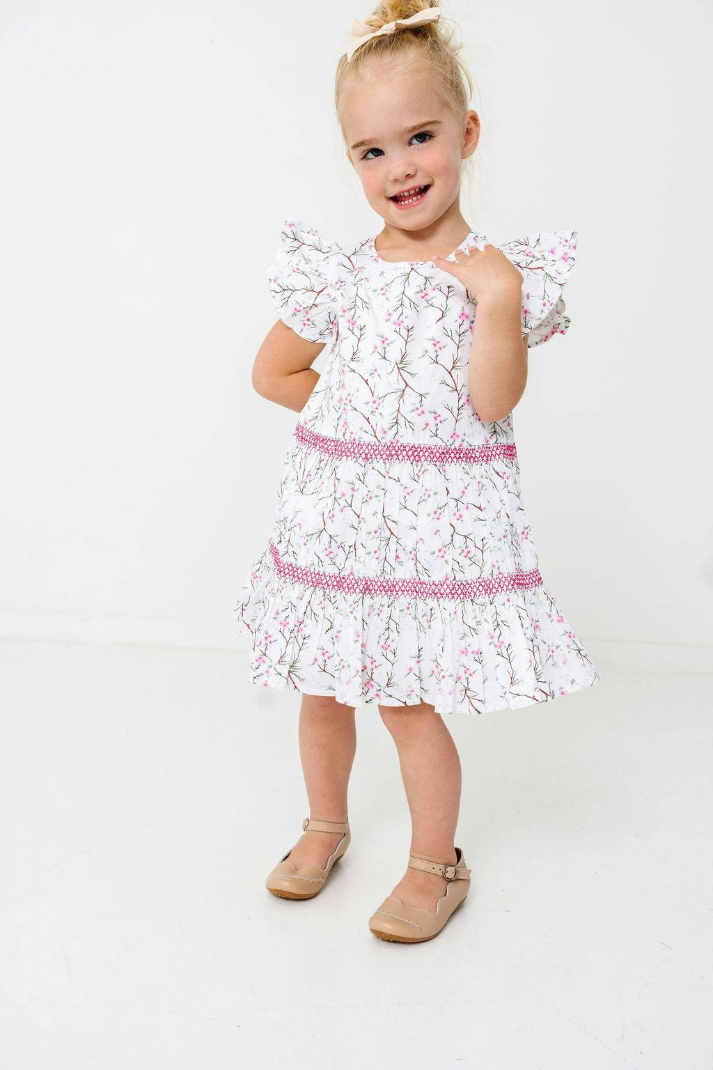Cherry Blossom Twirl Dress