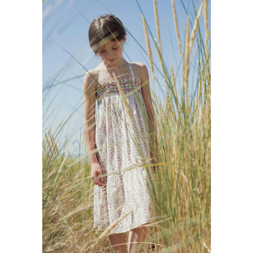 Dress Diva Hand-Smocked Roses Farandole, Florals