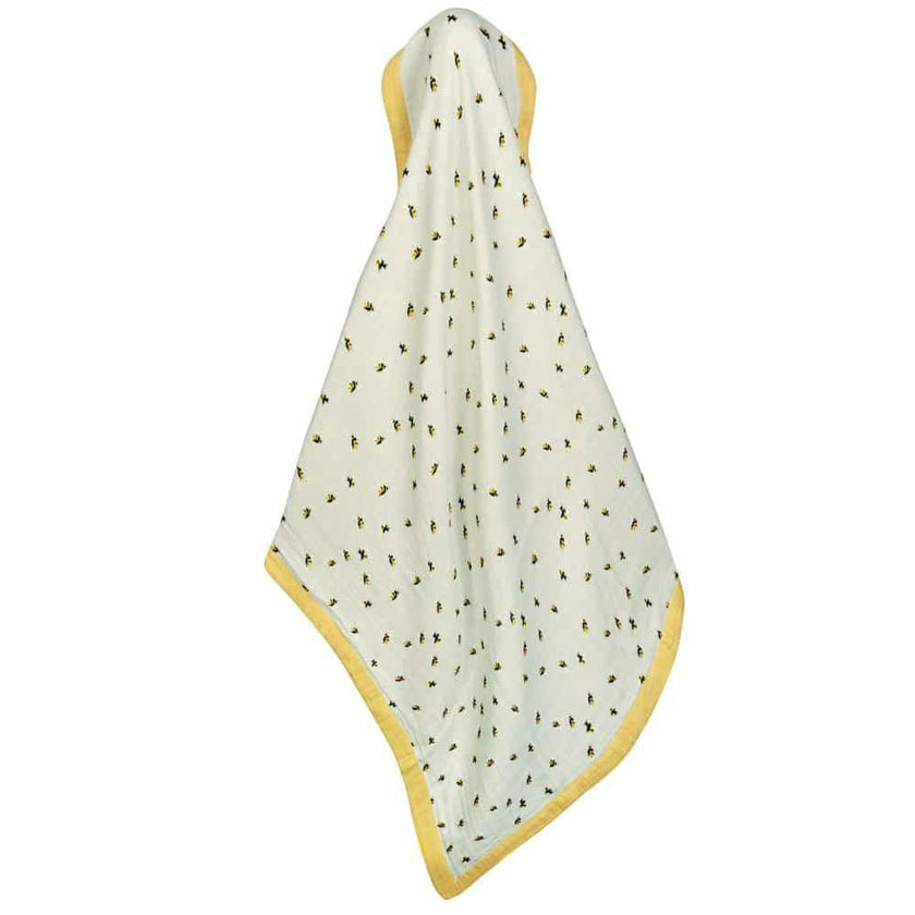 Bumblebee Big Lovey Three-Layer Muslin Blanket