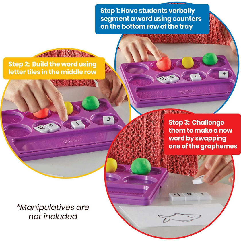 Little Minds at Work™ Sound Segmenting Trays