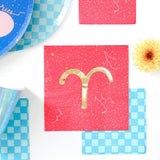 Zodiac Aries Large Napkins