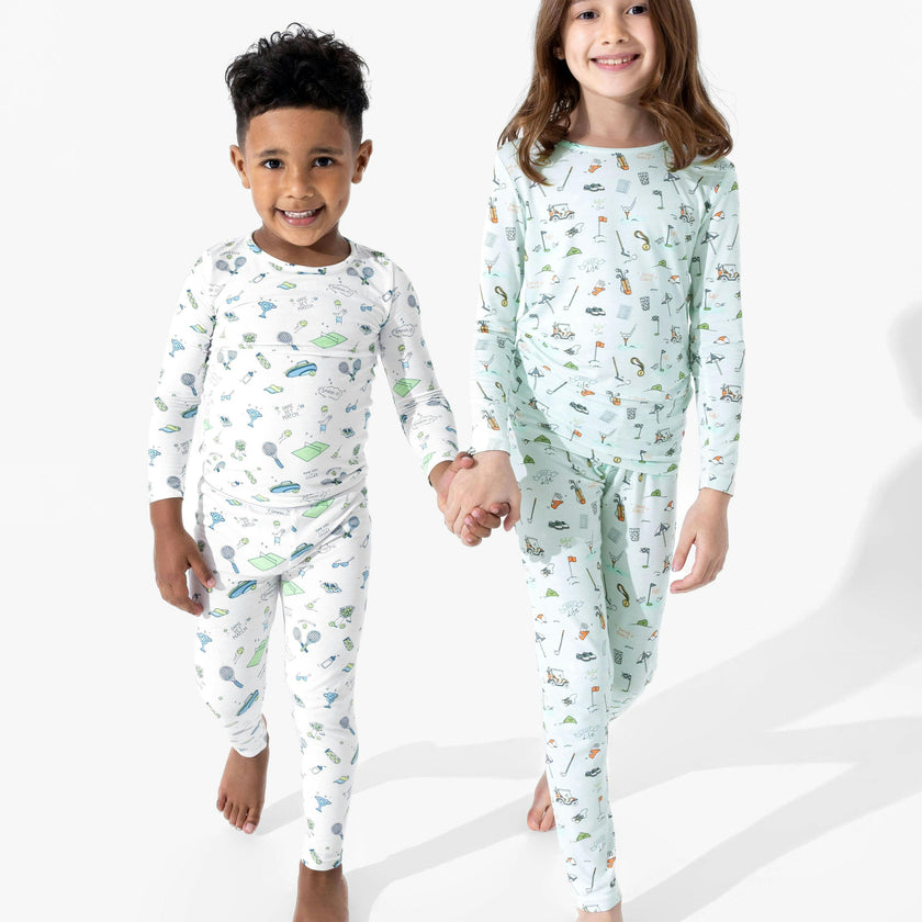Tennis Bamboo Kids Pajamas