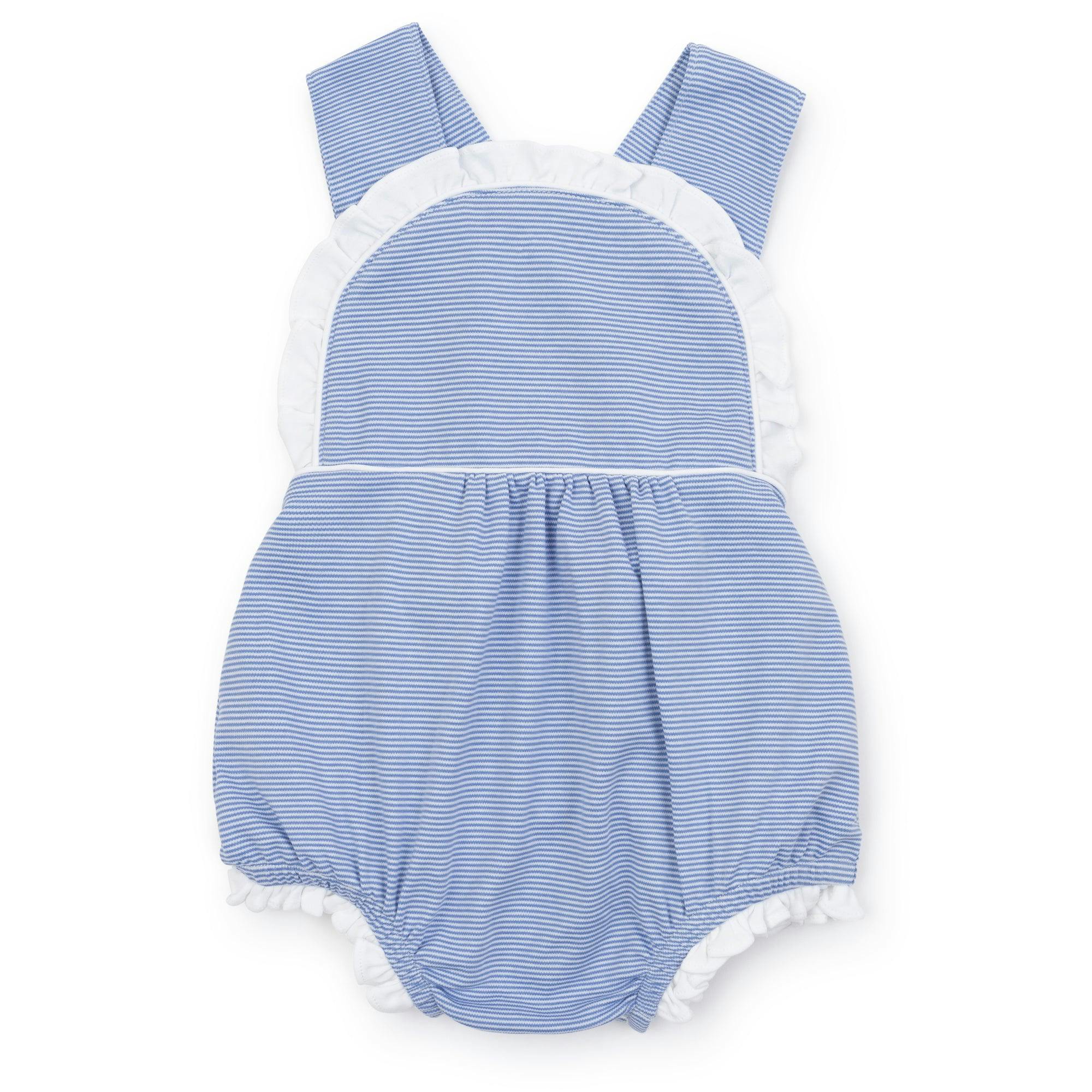 Eloise Girls' Bubble Blue Stripes