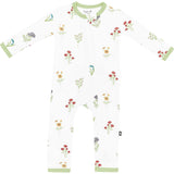 Zippered Romper, Wildflower
