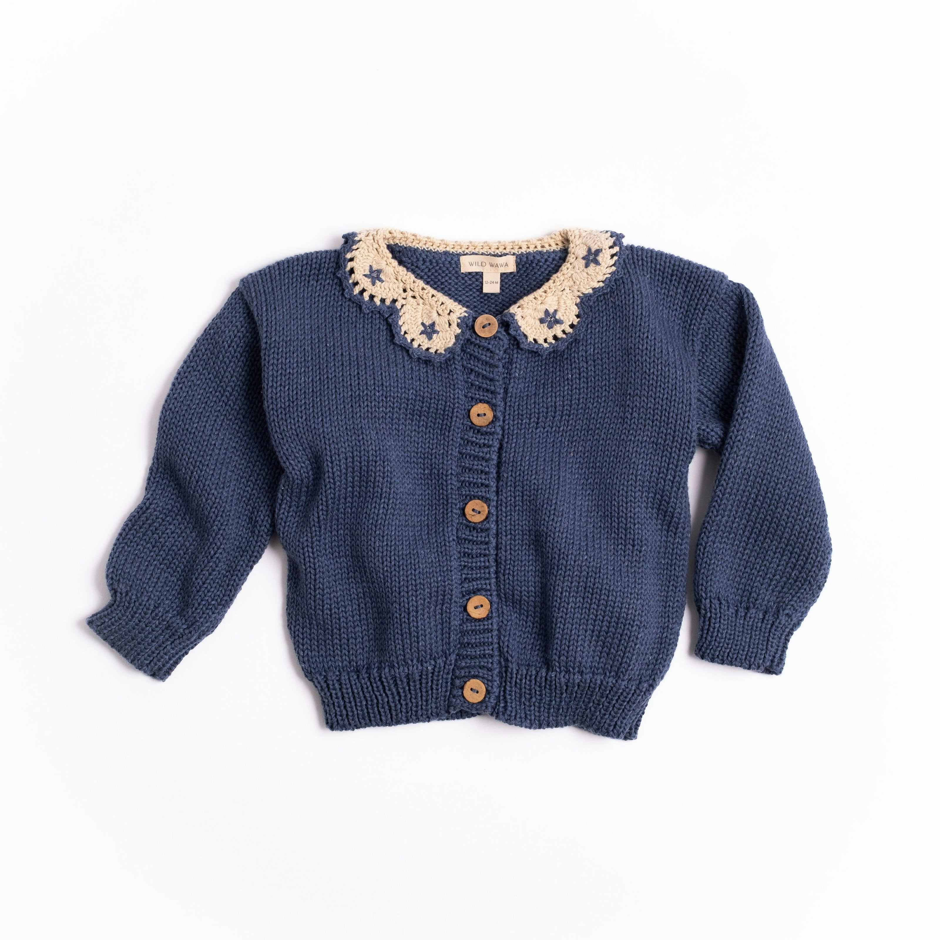 Ines Cardigan in Blue Hour