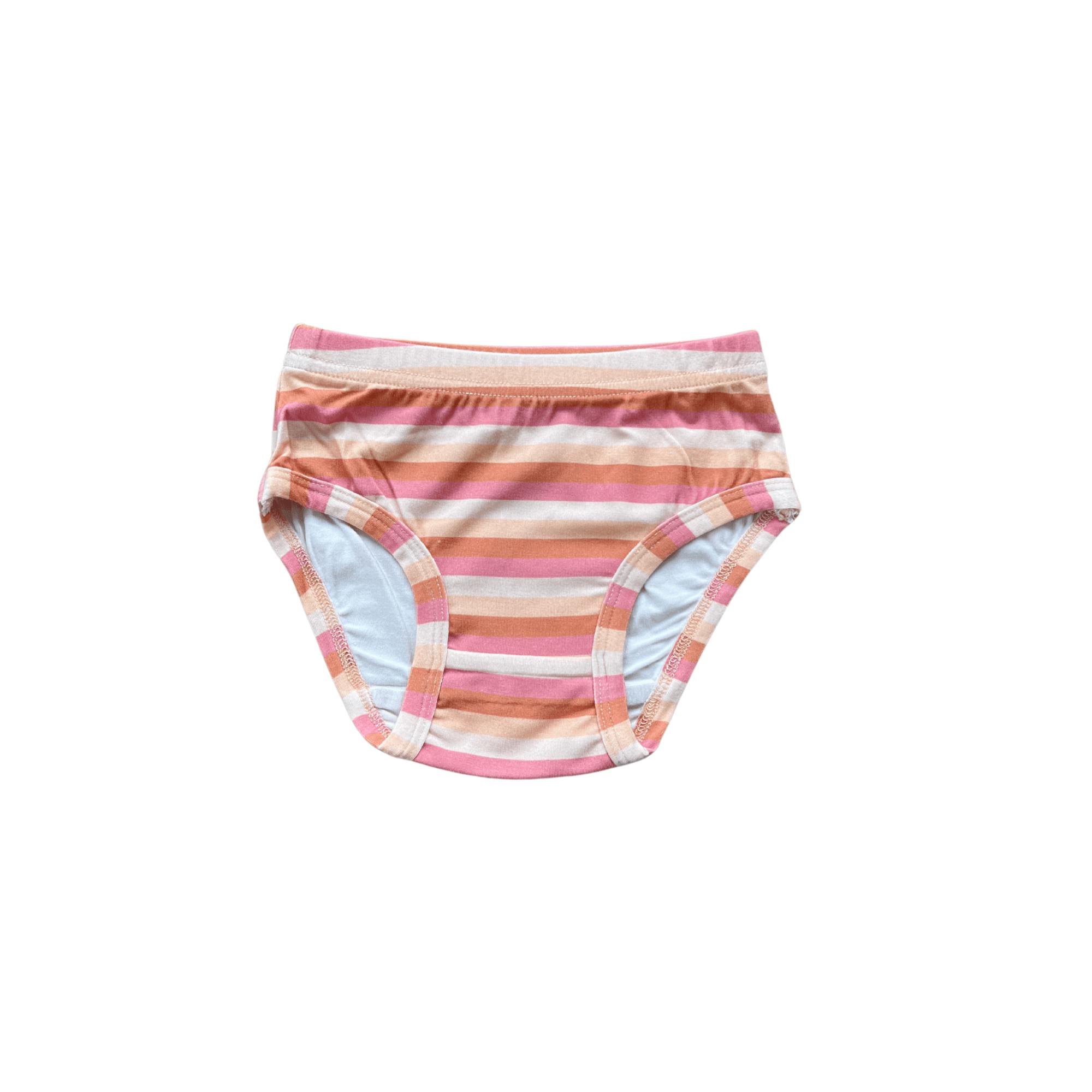 Girl's Underwear Dusky Orchid Stripe