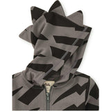 Spike Out Baby Hoodie, Grey