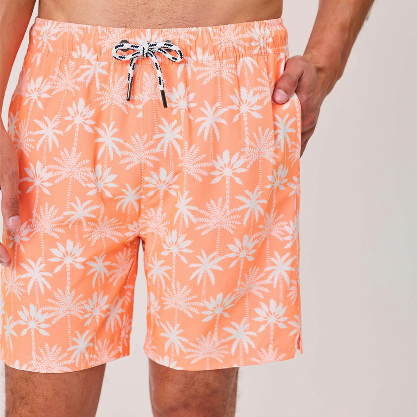Mens Cali Palms Recycled Swim Short
