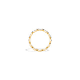 Found Squiggle Ring - Blue Sapphire