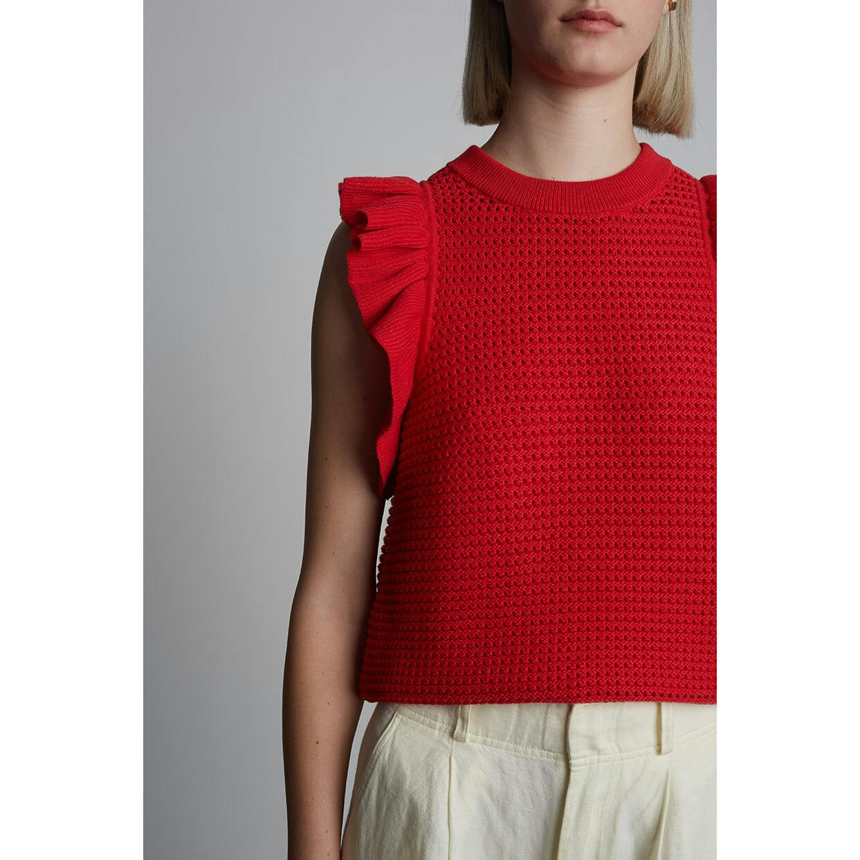 VIOLA TANK | ROSSO