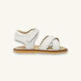 Toddler Bloom Sandal | White Leather