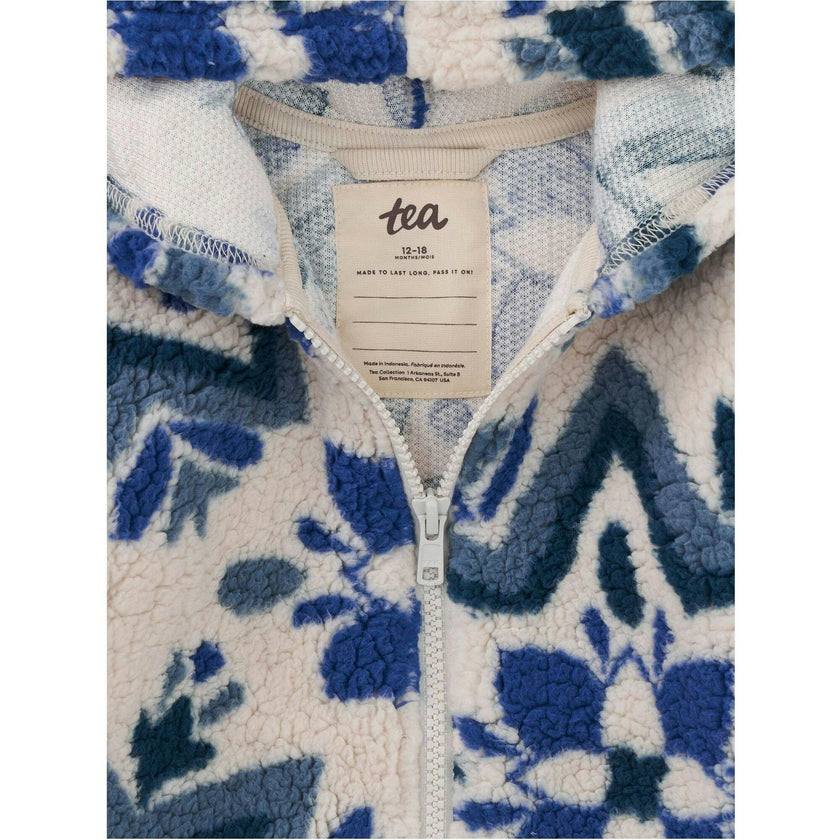 Teddy Fleece Baby Hoodie, Multi