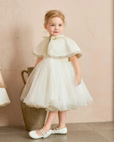 Cream Mirelda Blossom Gown