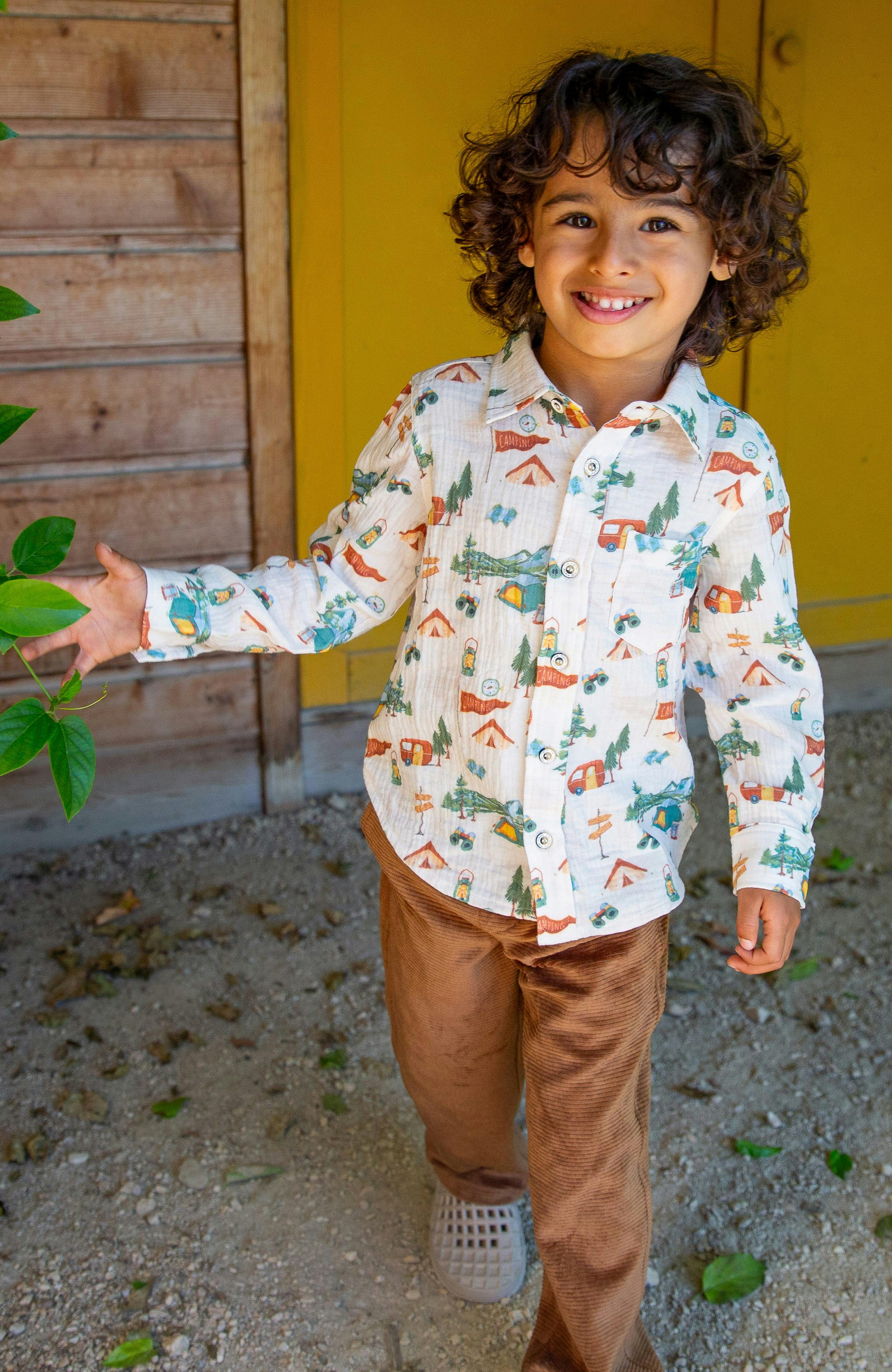 Happy Camper Jacob Buttondown Shirt