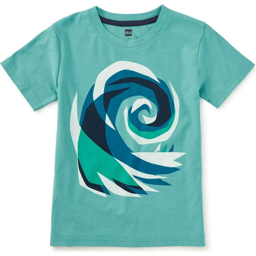 Wave Graphic Tee, Green