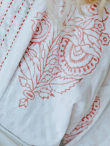 Block-Printed Cotton Women'S Robe