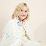 Pompom Collar Cape
