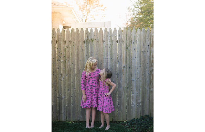 Twirly Dress In Dino