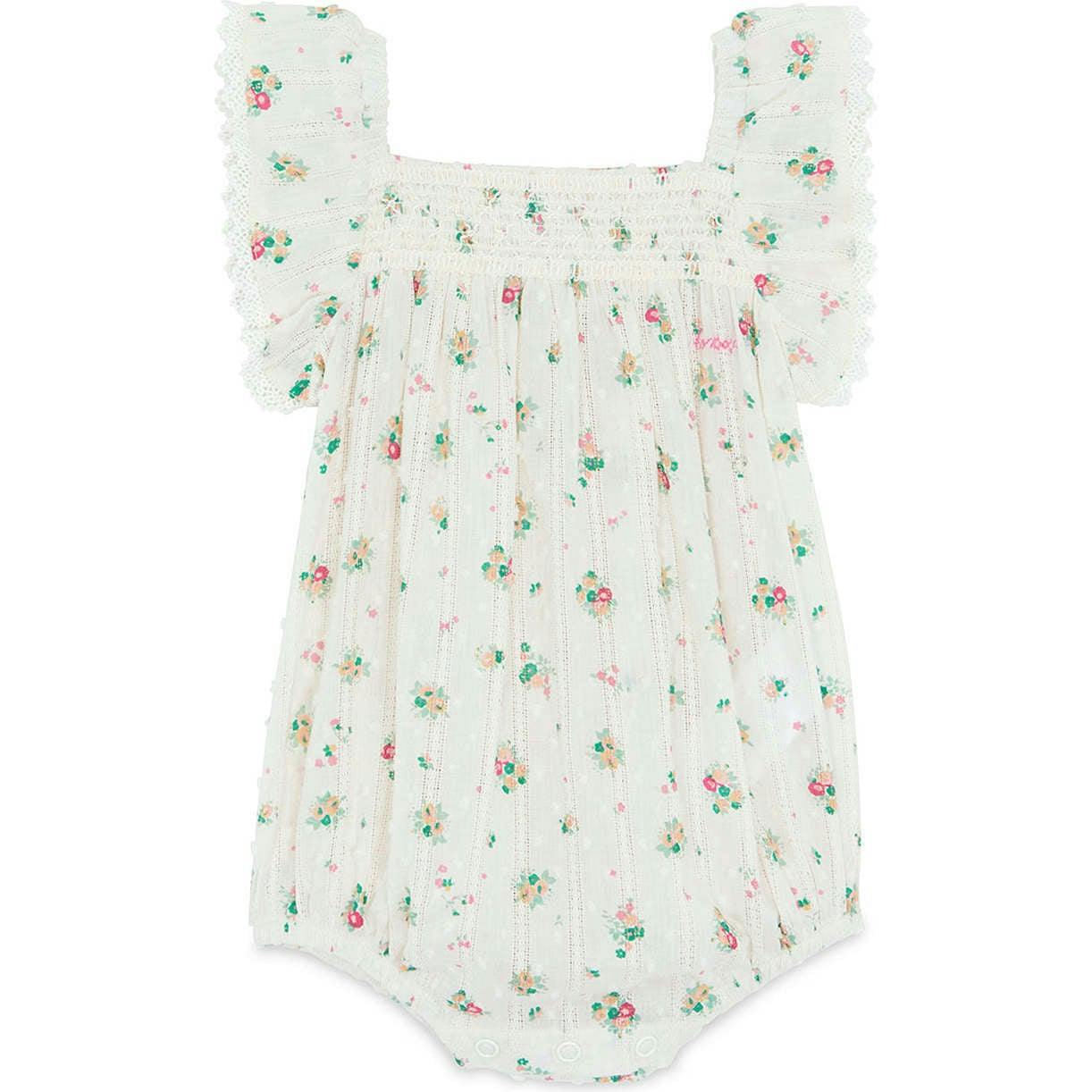 BONTON Lalix Baby Romper - Bouquet Coco