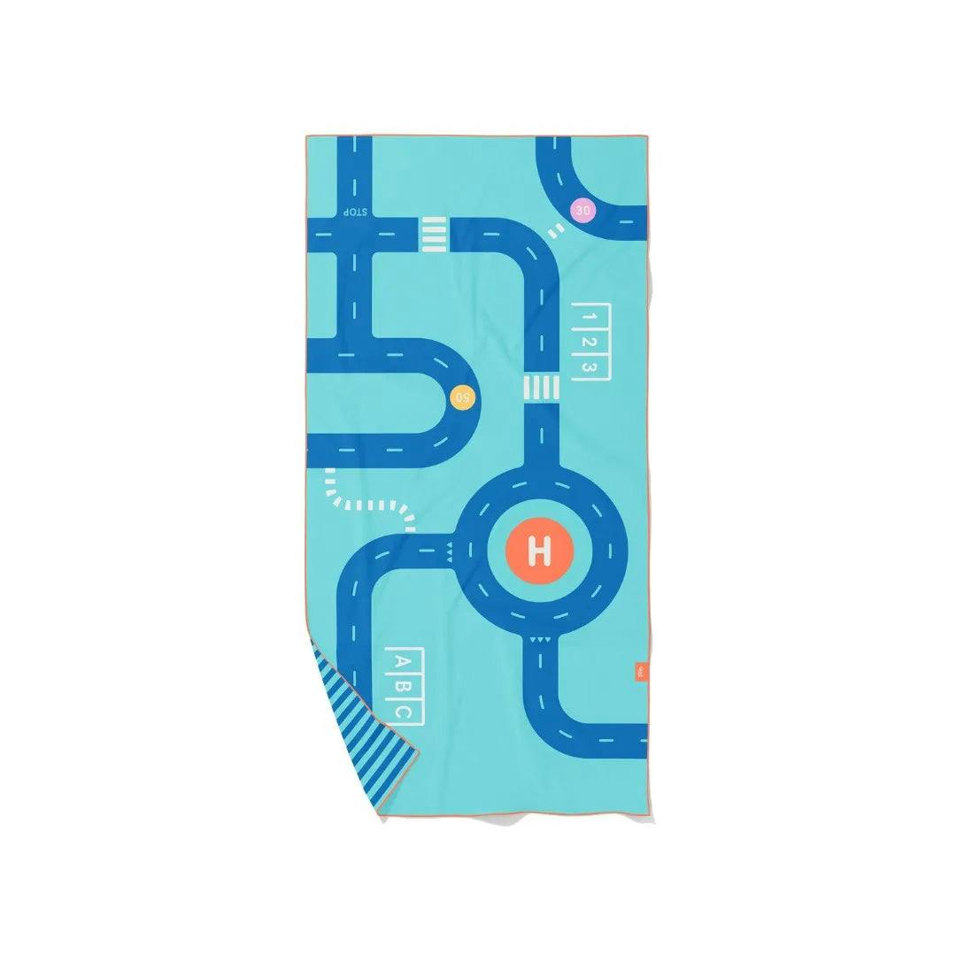 Play Towel On the Road – Double-Sided Kids Play Towel