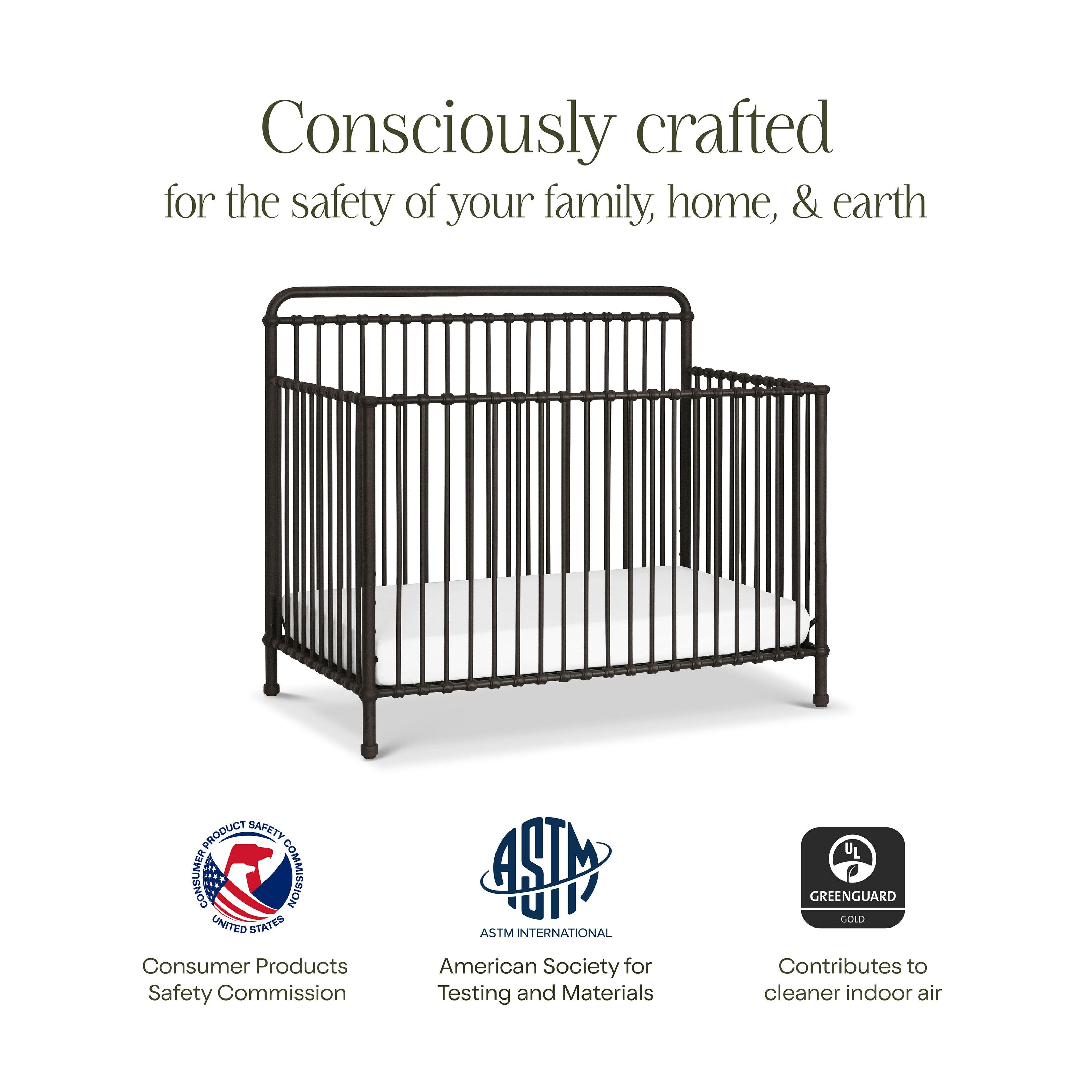 Winston 4-in-1 Convertible Crib