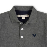 Organic Long Sleeve Pique Polo