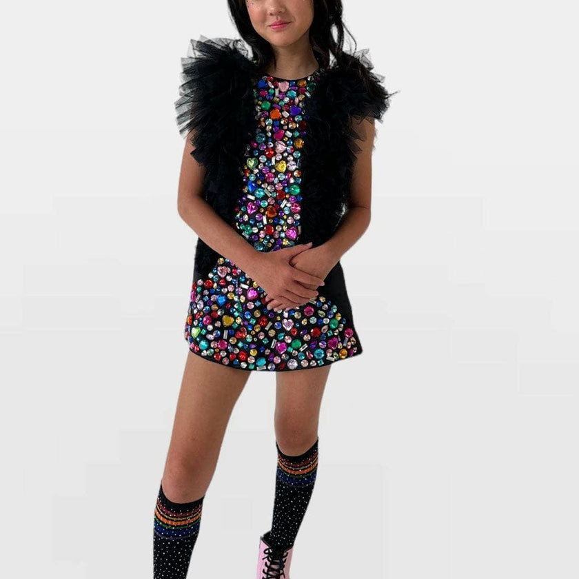 Bejeweled Gem Dress