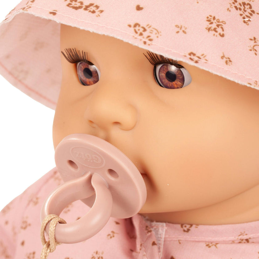 Gotz Cookie Flowers Millefleur 19" Soft Baby Doll With Sleeping Eyes