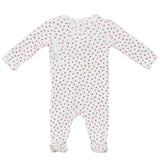 Pointelle Flower Print Onesie
