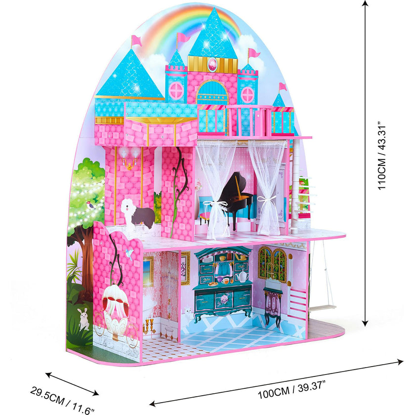 Olivia's Little World by Teamson Kids - Princess Castle 12" Doll House