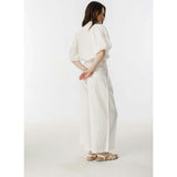 Culotte Linen Pants - Off White