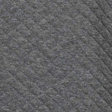 Men's Long Sleeve Quilted Shirt Jacket, Grey