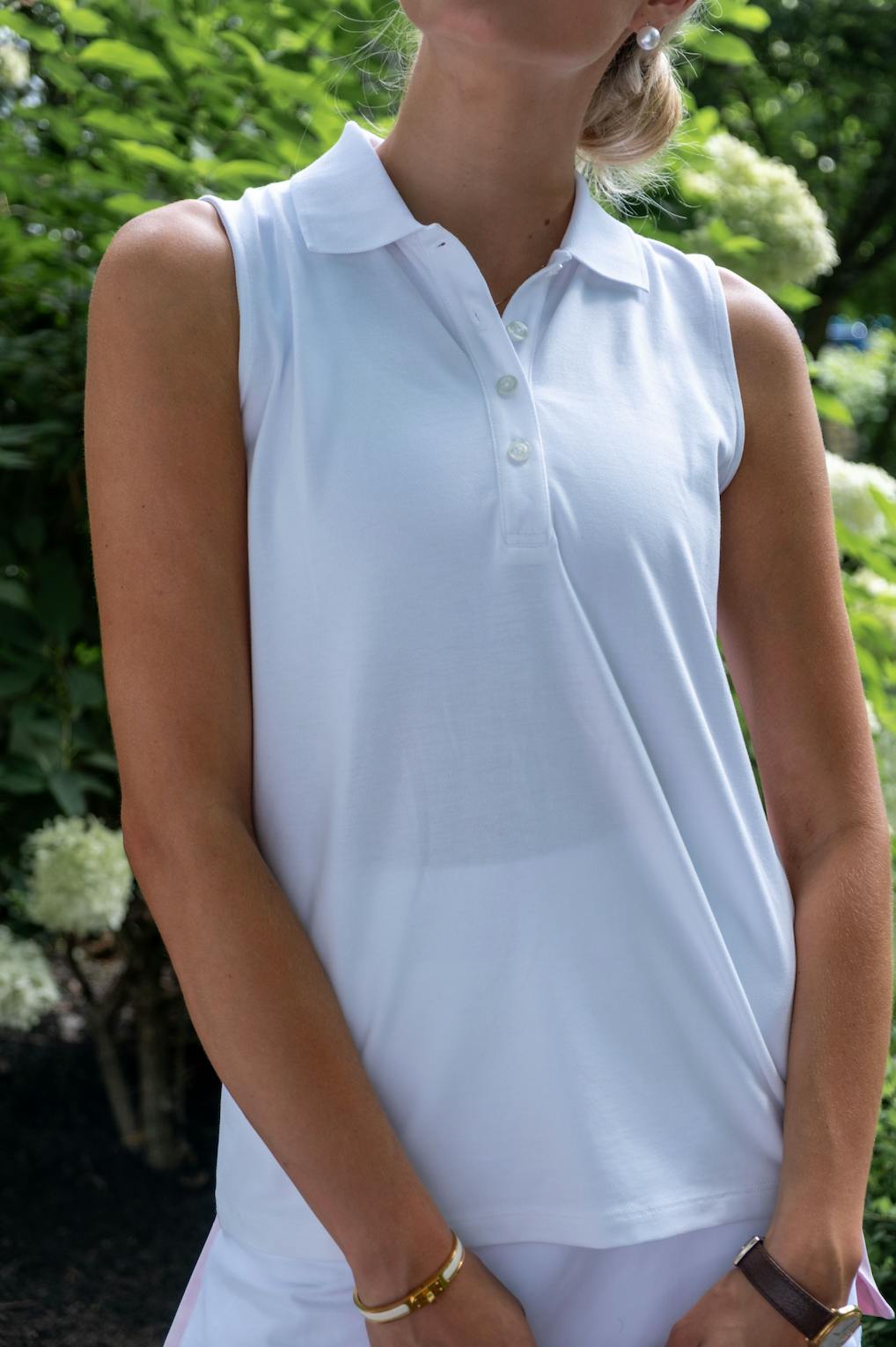 Sleeveless Polo