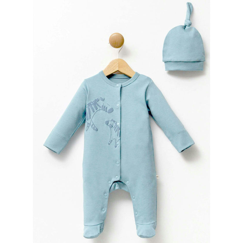 Graphic Babygrow & Hat